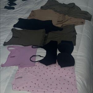 SKIMS 9 PC S/M BUNDLE, READ DESCRIPTION.